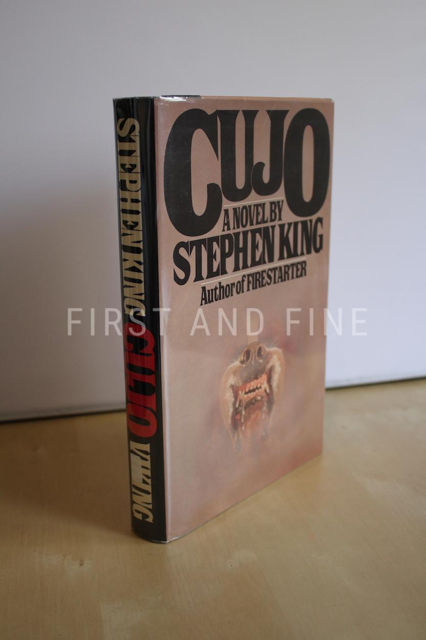 King, Stephen (1981) 'Cujo', US signed first edition with unusual inscription