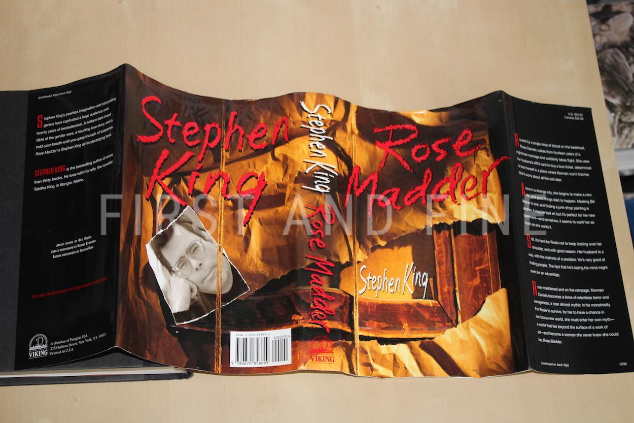 King, Stephen (1995) 'Rose Madder', US signed first edition - Image 10