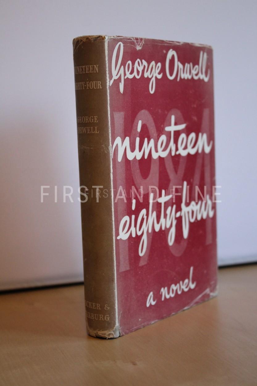 Orwell, George (1949) 'Nineteen Eighty-Four', UK first edition in original red dust jacket