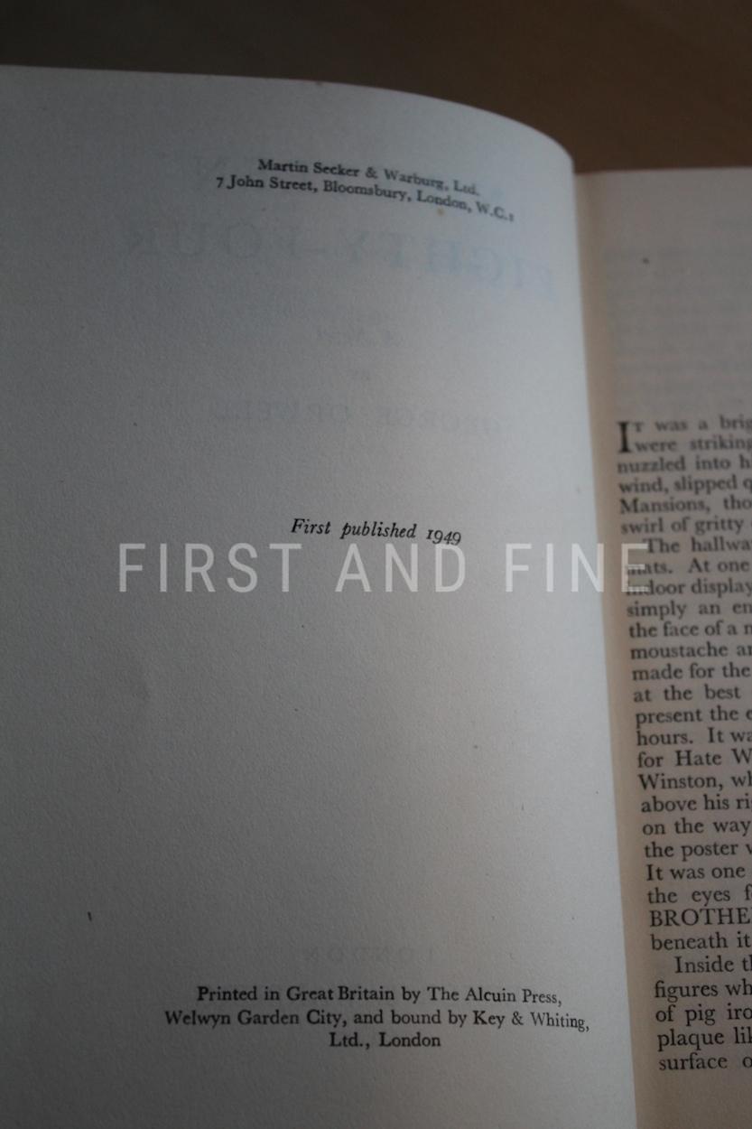 Orwell, George (1949) 'Nineteen Eighty-Four', UK first edition in original red dust jacket - Image 3