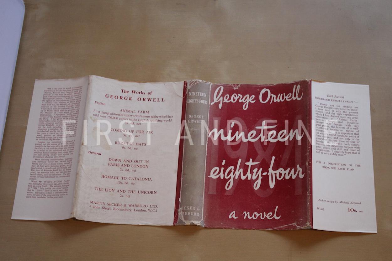 Orwell, George (1949) 'Nineteen Eighty-Four', UK first edition in original red dust jacket - Image 13