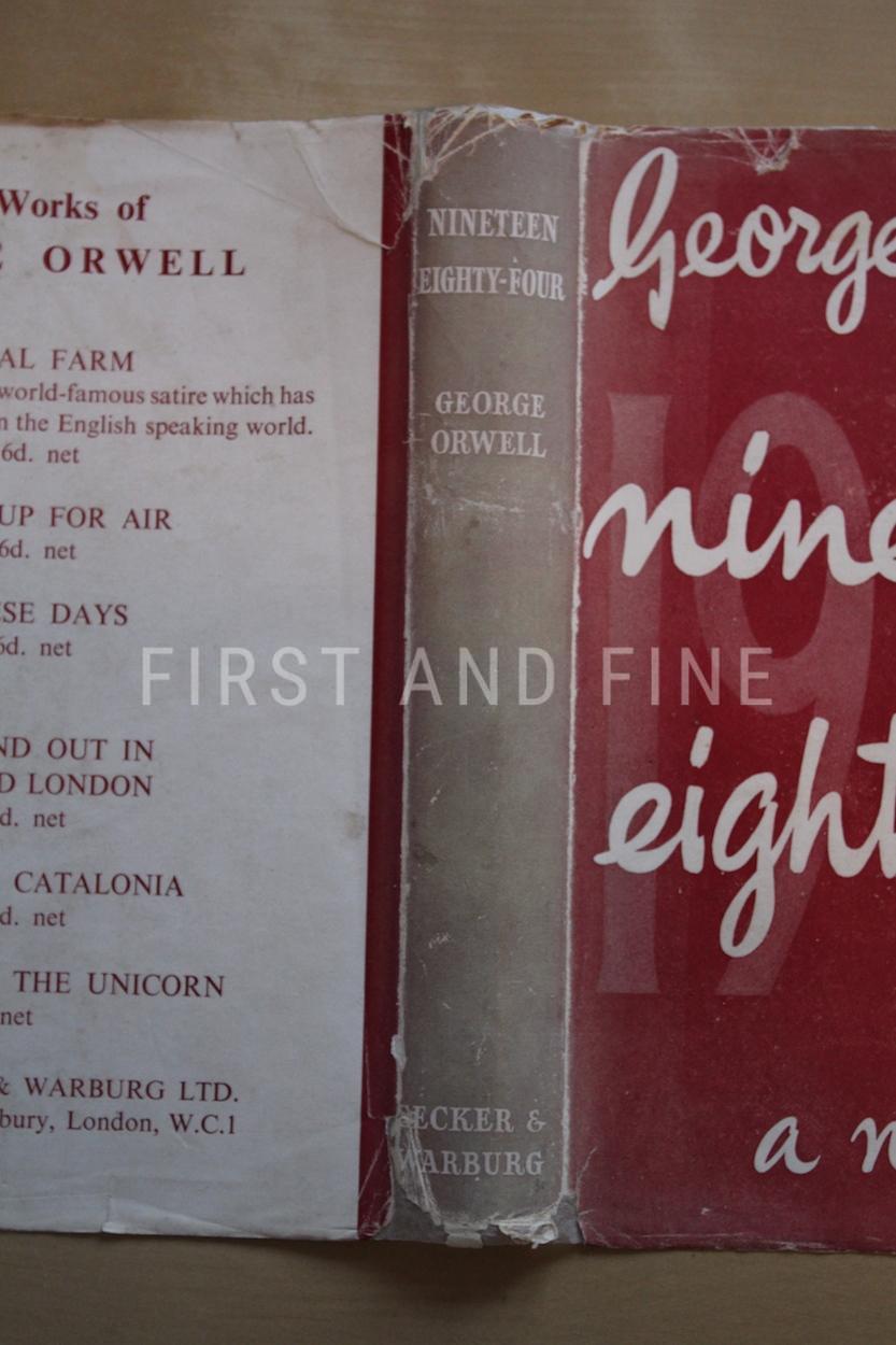 Orwell, George (1949) 'Nineteen Eighty-Four', UK first edition in original red dust jacket - Image 16