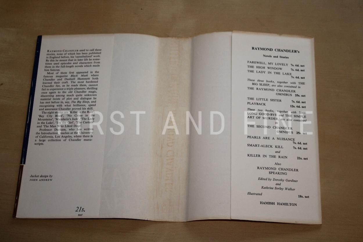 Chandler, Raymond (1964) 'Killer in the Rain', UK first edition - Image 10