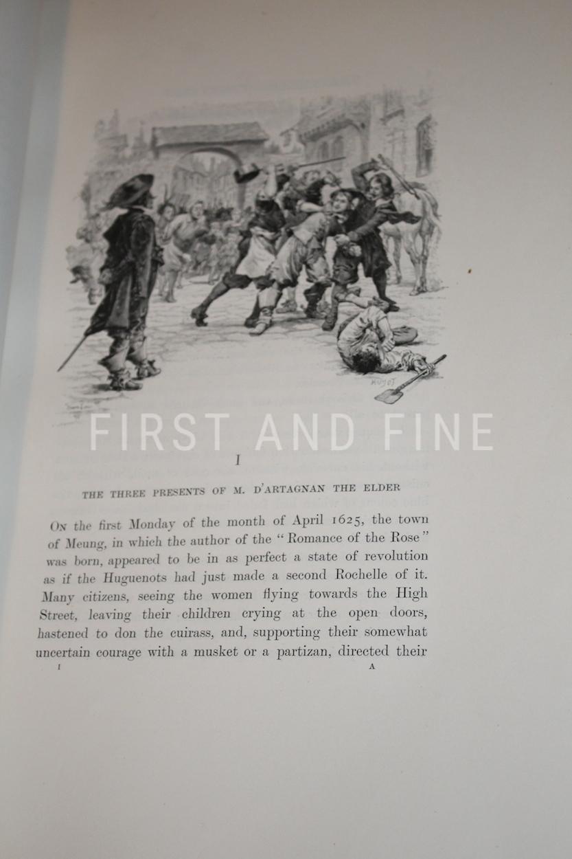 Dumas, Alexandre pere (1894) 'The Three Musketeers', UK limited edition with handwritten and signed letter - Image 20