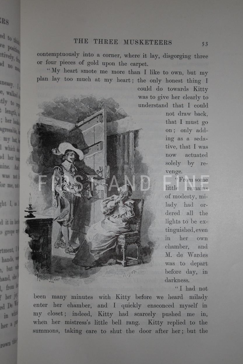 Dumas, Alexandre pere (1894) 'The Three Musketeers', UK limited edition with handwritten and signed letter - Image 25