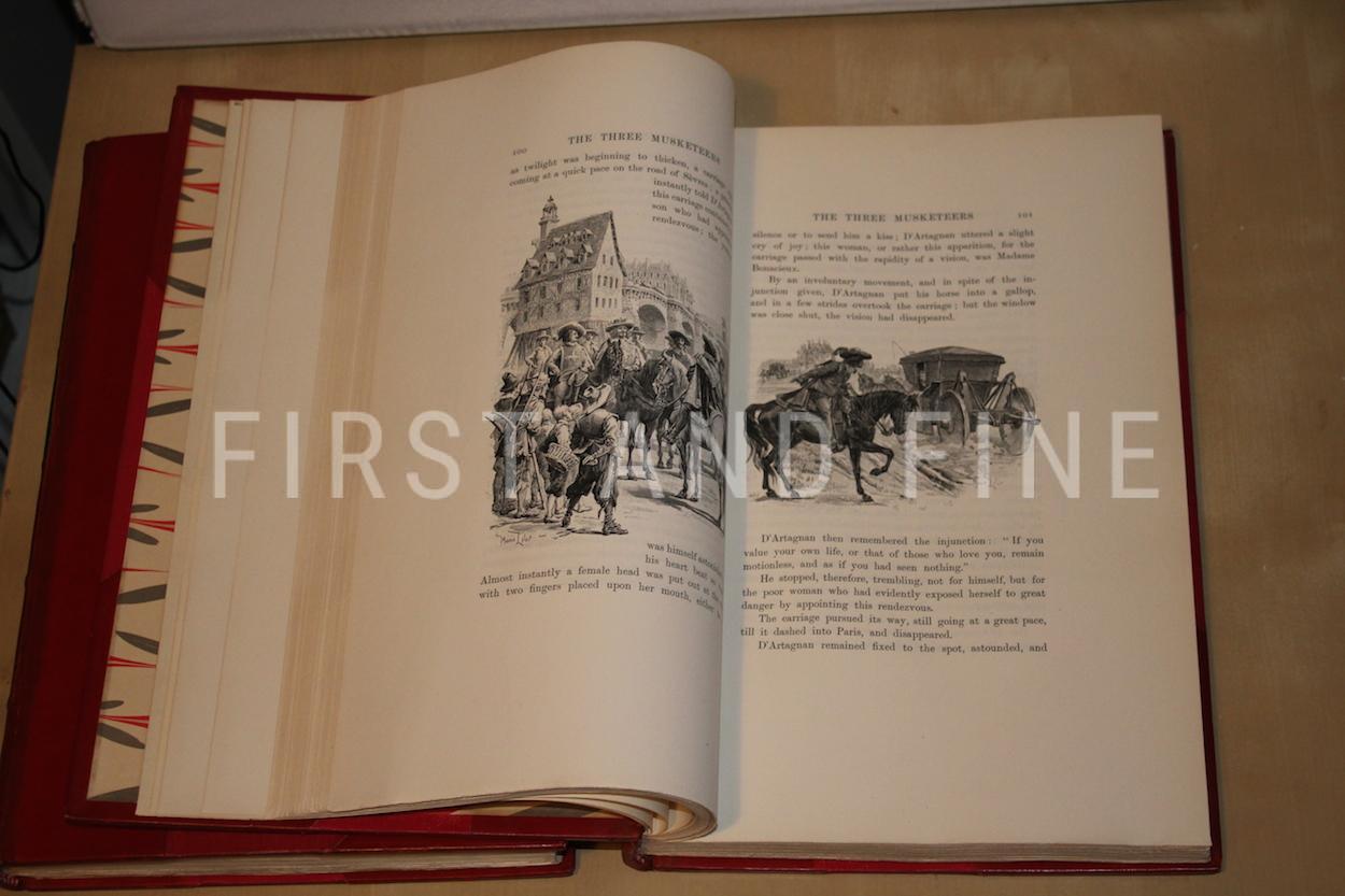 Dumas, Alexandre pere (1894) 'The Three Musketeers', UK limited edition with handwritten and signed letter - Image 26