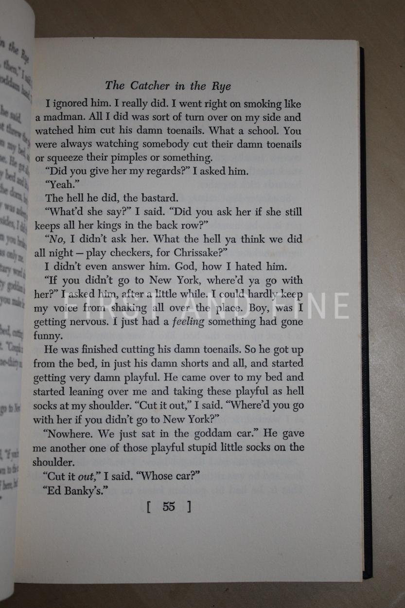 Salinger, Jerome David (1951) 'The Catcher in the Rye', US first edition in first state dust jacket - Image 20