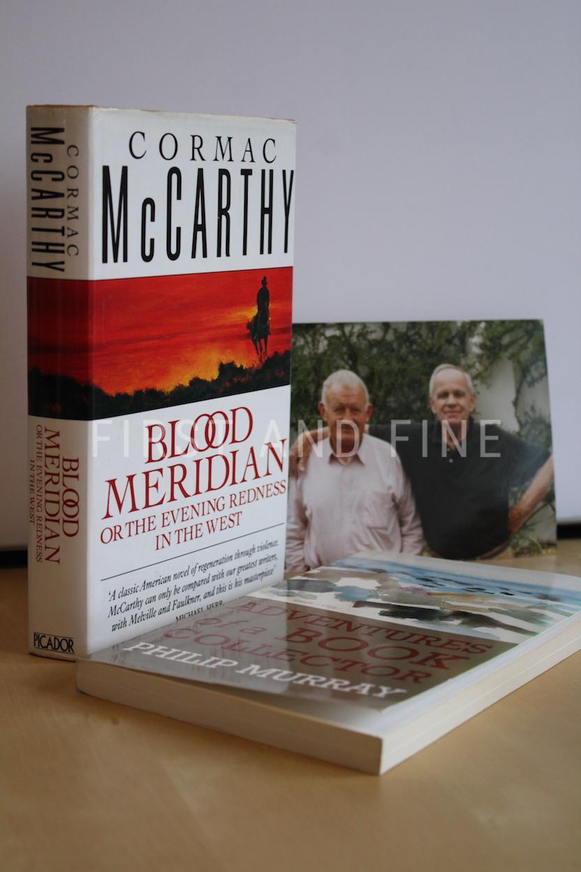 McCarthy, Cormac (1989) 'Blood Meridian', UK signed and inscribed first edition with rock solid provenance