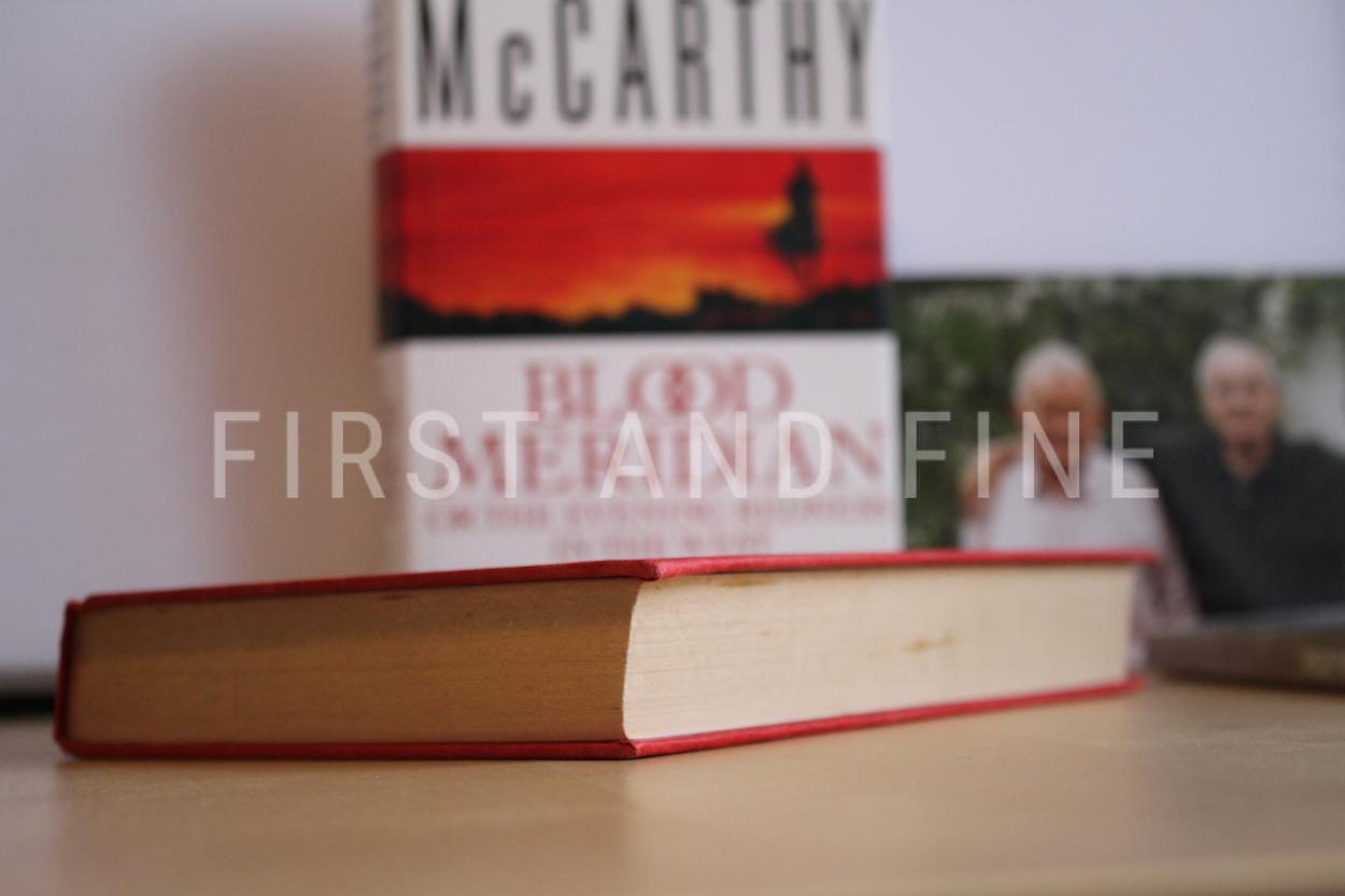 McCarthy, Cormac (1989) 'Blood Meridian', UK signed and inscribed first edition with rock solid provenance - Image 7