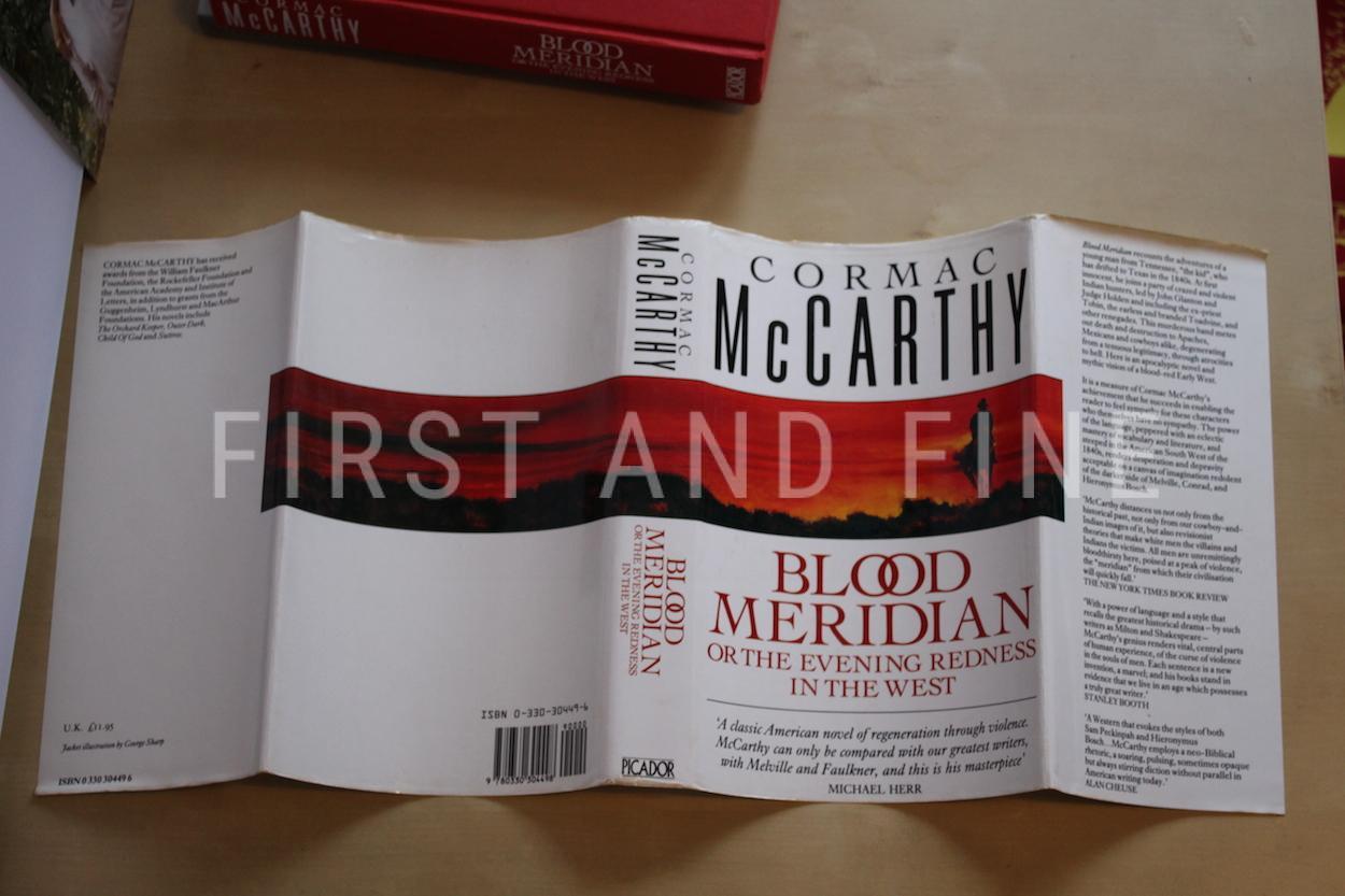 McCarthy, Cormac (1989) 'Blood Meridian', UK signed and inscribed first edition with rock solid provenance - Image 12