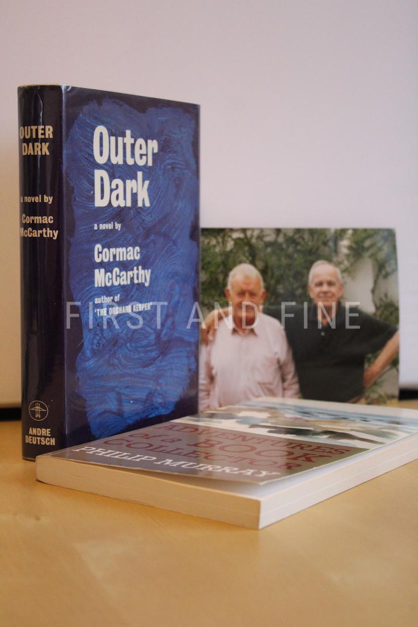 McCarthy, Cormac (1970) 'Outer Dark', UK signed and inscribed first edition with rock solid provenance