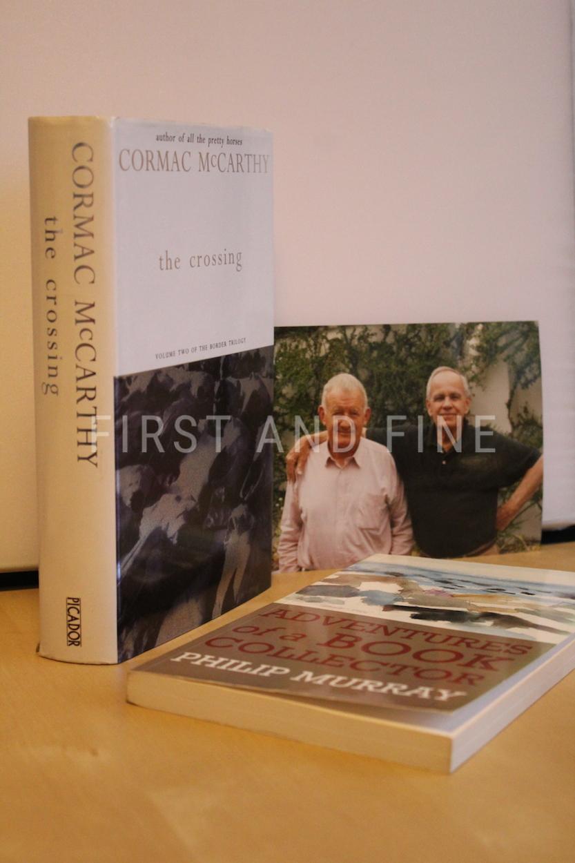 McCarthy, Cormac (1994) 'The Crossing', UK signed and inscribed first edition with rock solid provenance