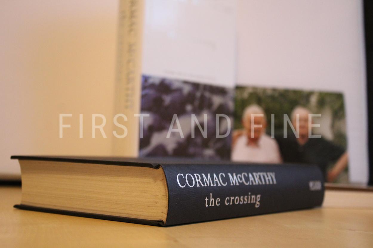 McCarthy, Cormac (1994) 'The Crossing', UK signed and inscribed first edition with rock solid provenance - Image 5