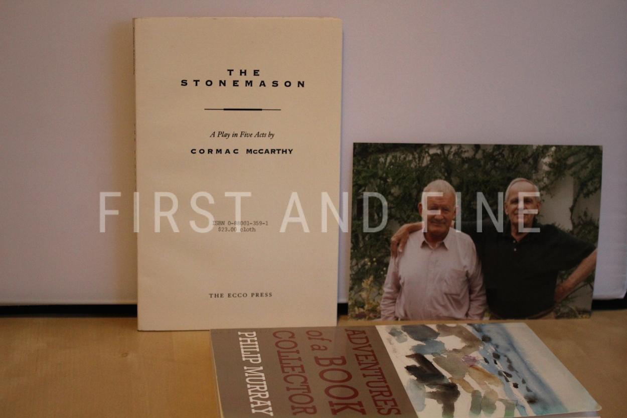 McCarthy, Cormac (1994) 'The Stonemason - A Play in Five Acts', US signed and inscribed proof with rock solid provenance