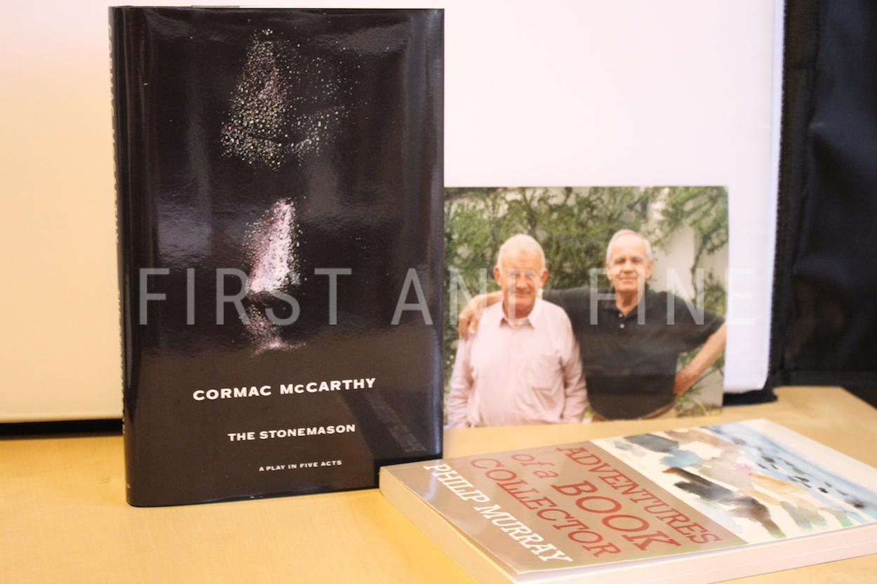 McCarthy, Cormac (1994) 'The Stonemason', US signed and inscribed first edition with rock solid provenance