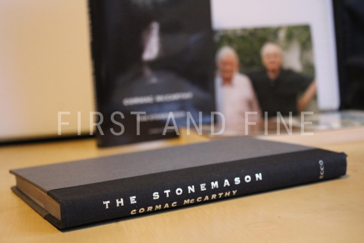 McCarthy, Cormac (1994) 'The Stonemason', US signed and inscribed first edition with rock solid provenance - Image 4