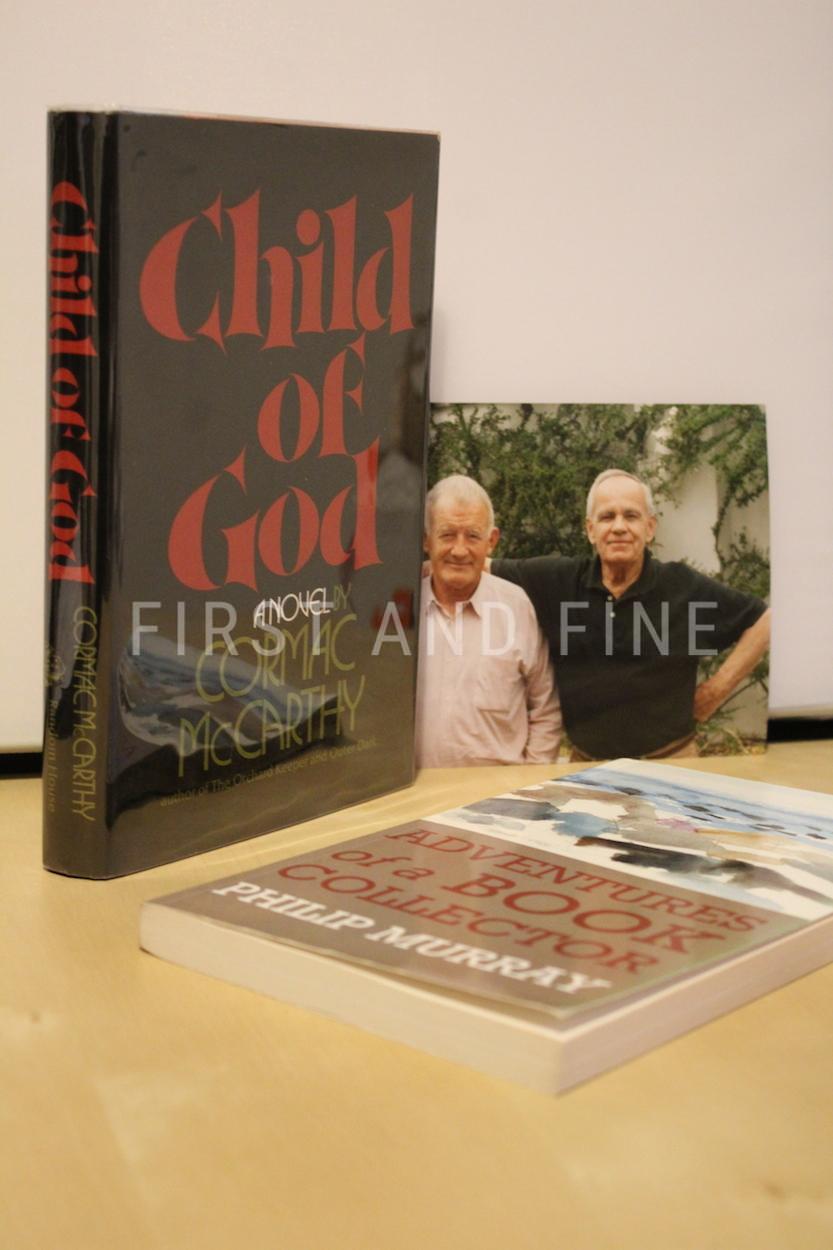 McCarthy, Cormac (1973) 'Child of God', US signed and inscribed first edition with rock solid provenance