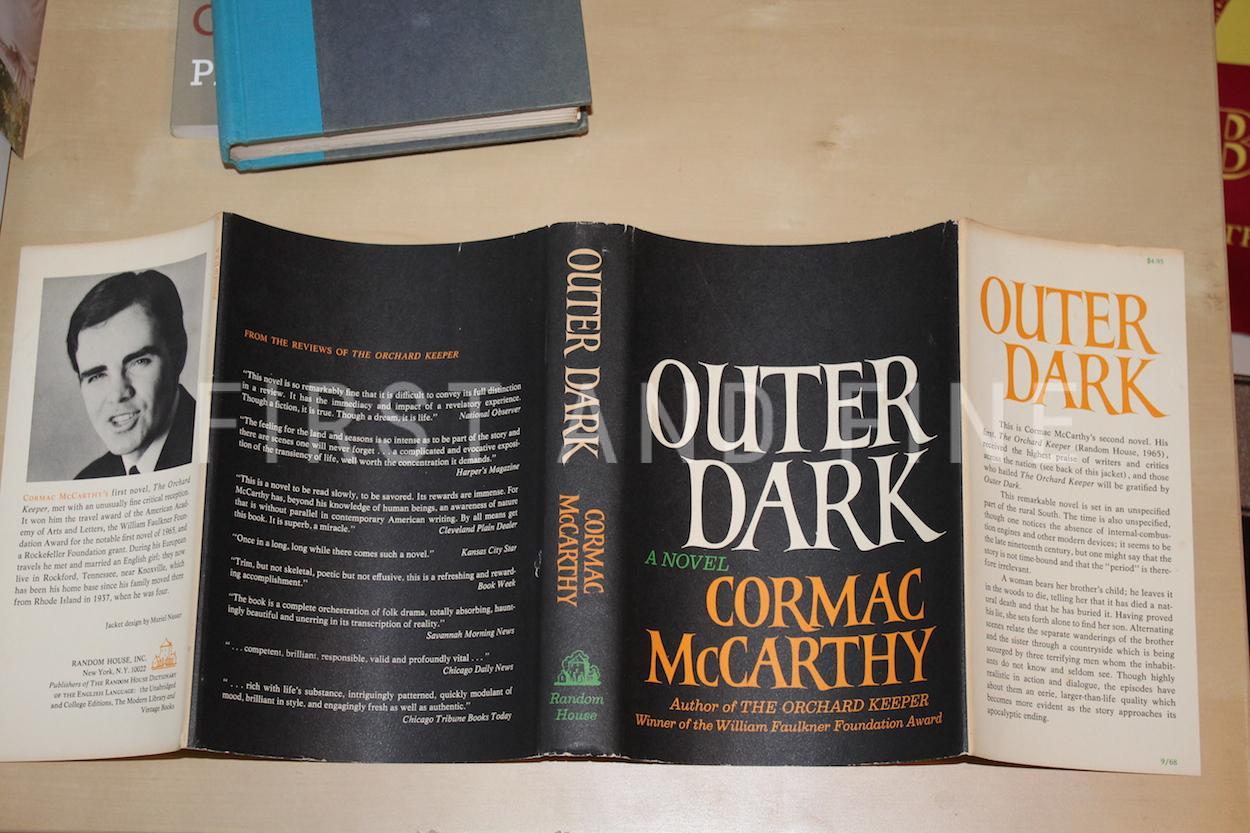 McCarthy, Cormac (1968) 'Outer Dark', US signed and inscribed first edition with rock solid provenance - Image 11