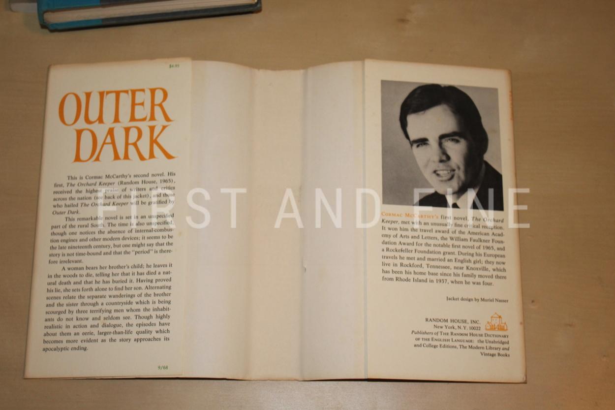 McCarthy, Cormac (1968) 'Outer Dark', US signed and inscribed first edition with rock solid provenance - Image 12