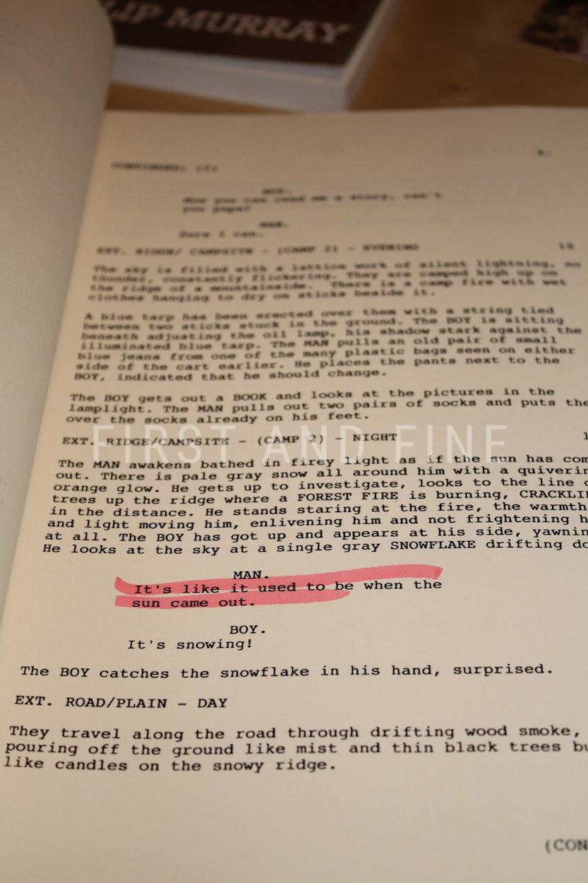 McCarthy, Cormac; Penhall, Joe (2008) 'The Road', filmscript, first yellow draft version - Image 5