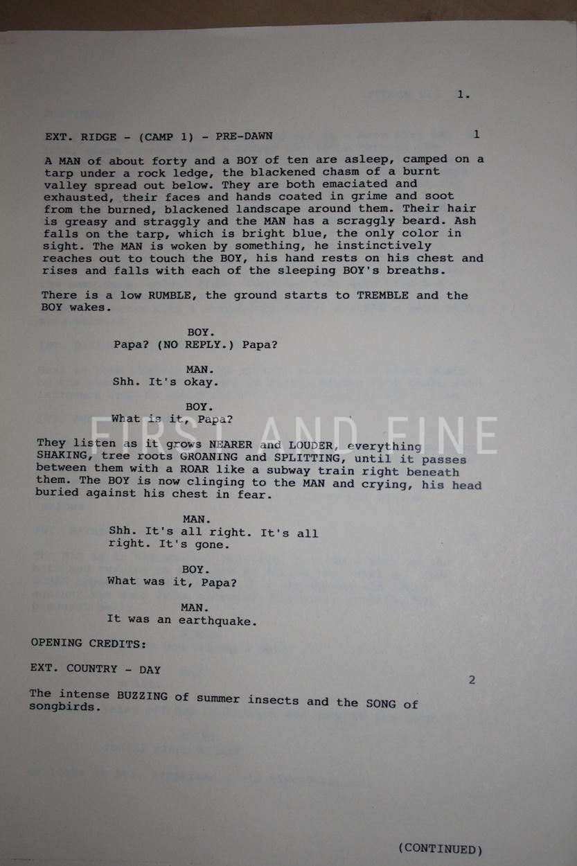 McCarthy, Cormac; Penhall, Joe (2008) 'The Road', filmscript, first yellow draft version - Image 6