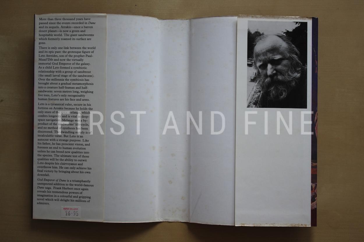 Herbert, Frank (1981) 'God Emperor of Dune', UK signed first edition - Image 11