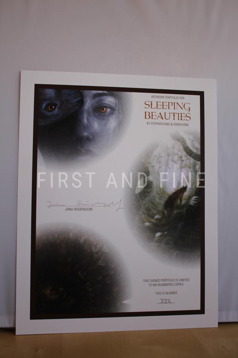 King, Stephen; King, Owen (2019) 'Sleeping Beauties', US signed limited edition with matching art portfolio - Image 15