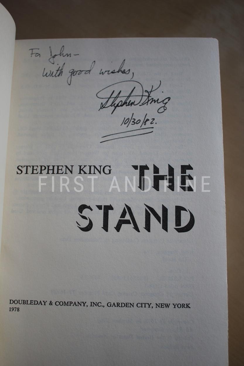King, Stephen (1978) 'The Stand', US signed first edition - Image 2