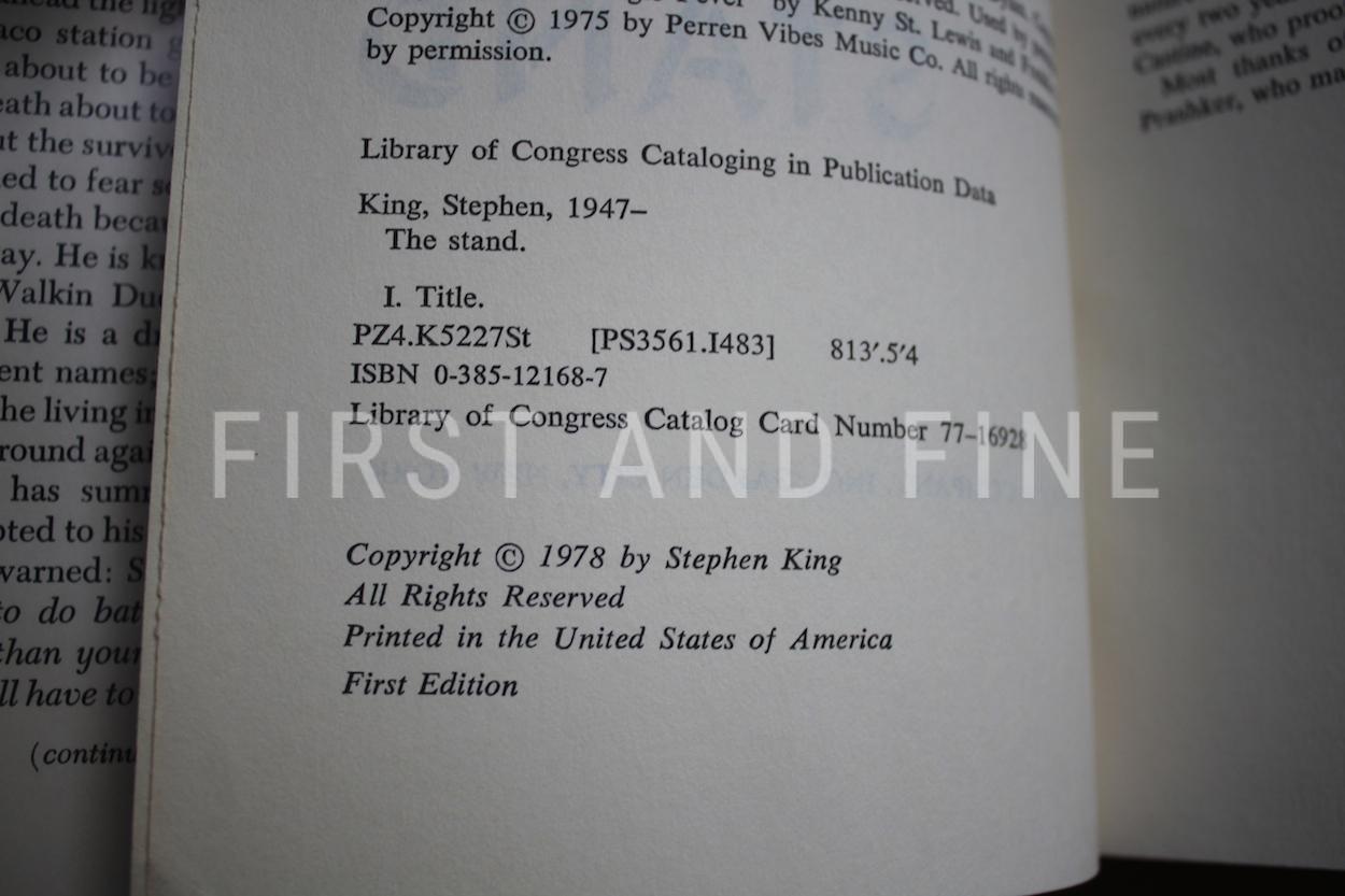 King, Stephen (1978) 'The Stand', US signed first edition - Image 3