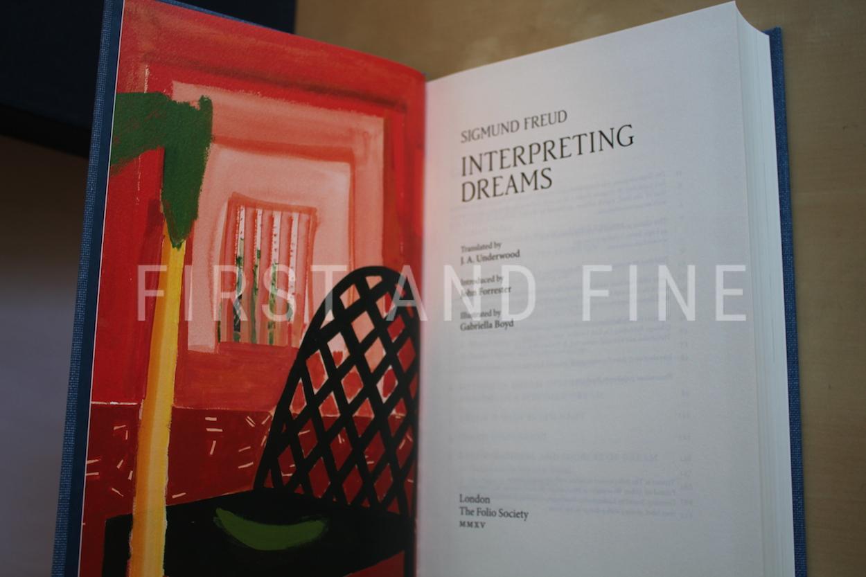 Freud, Sigmund (2015) 'Interpreting Dreams' with an original handwritten and signed postcard - Image 9