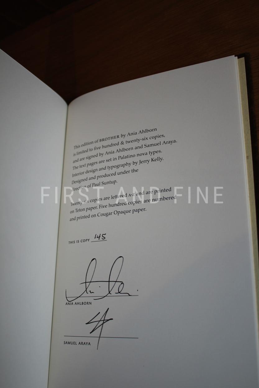 Ahlborn, Ania (2020) 'Brother', US signed limited edition, published by Suntup Press - Image 2