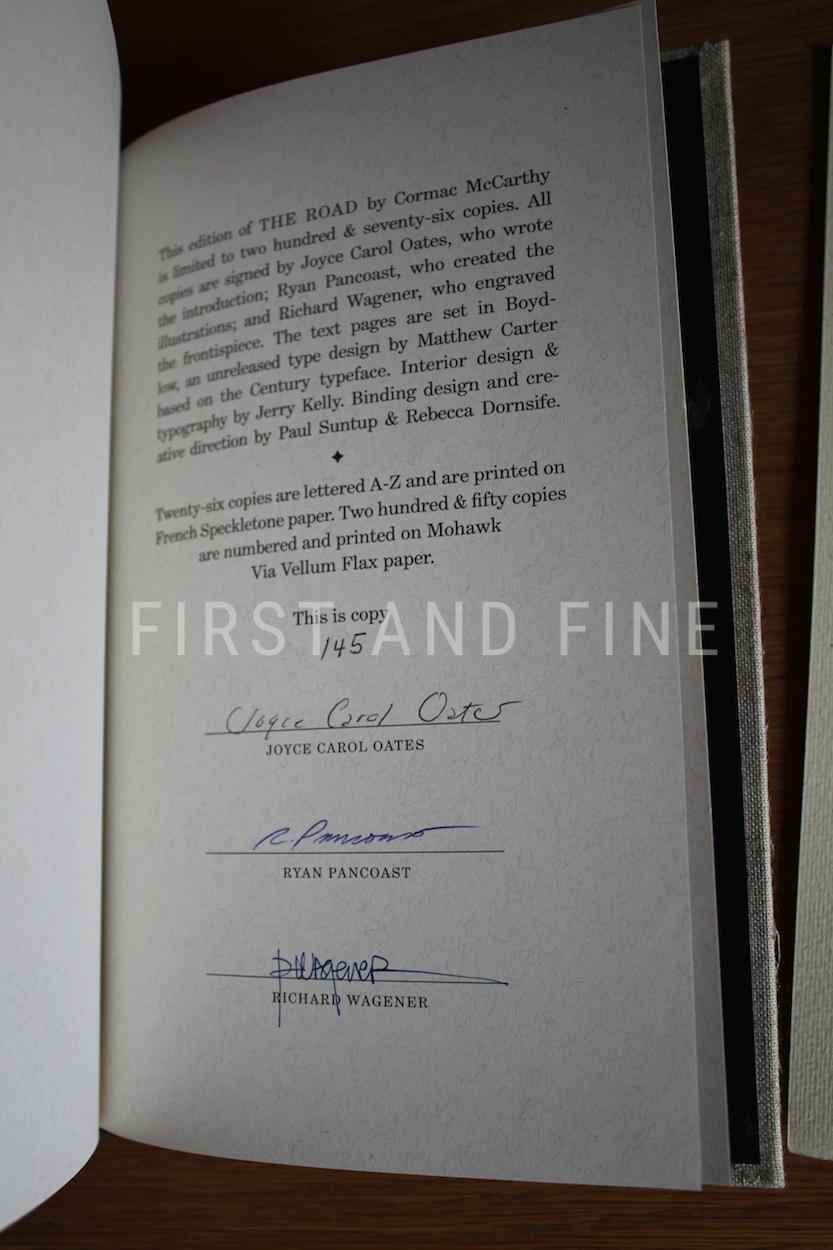 McCarthy, Cormac (2019) 'The Road', US limited edition, published by Suntup Press - Image 2
