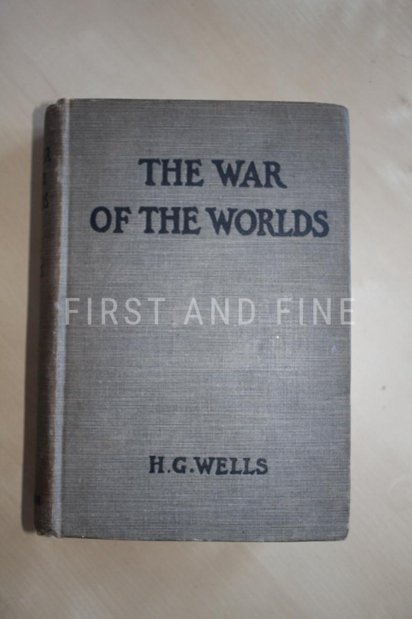 Wells, H.G. (1898) 'The War of the Worlds', UK first edition, first state with original handwritten and signed letter - Image 4