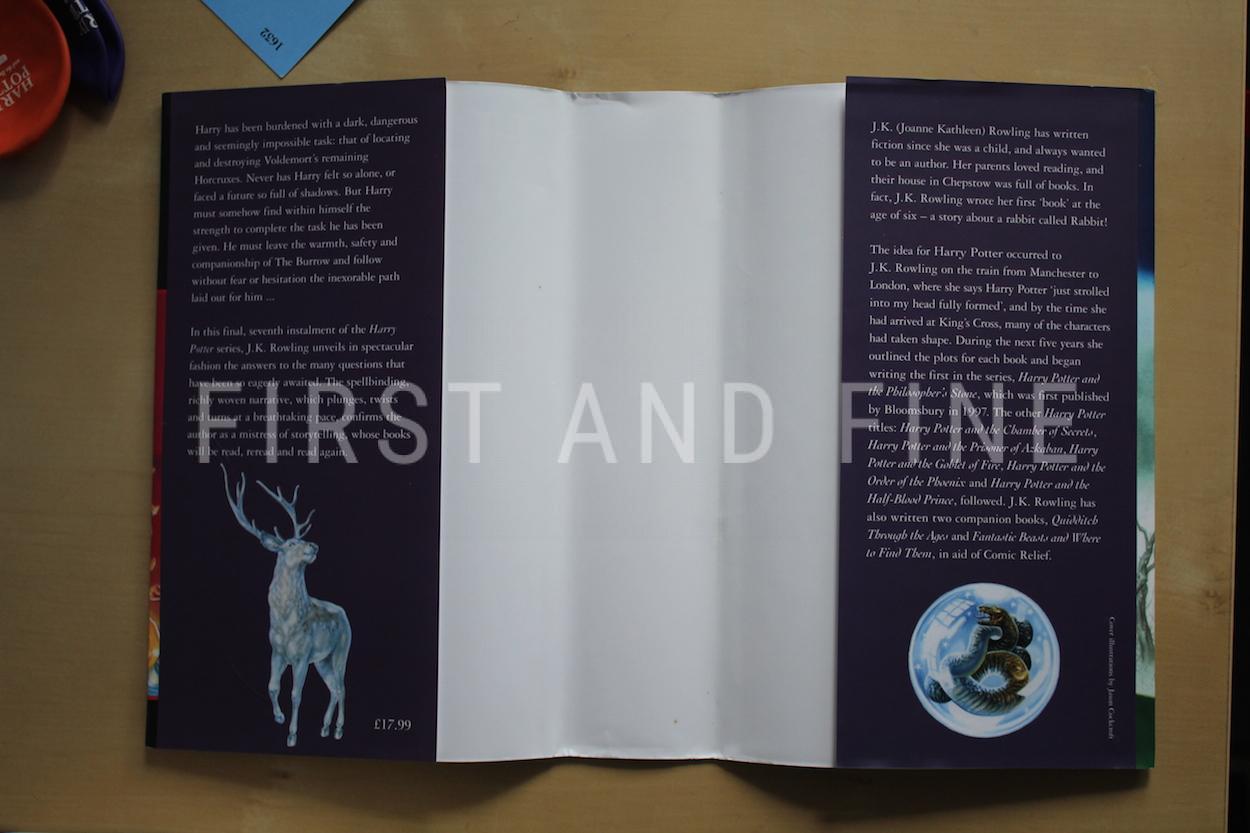 Rowling, J.K. (2007) 'Harry Potter and the Deathly Hallows', UK signed first edition with ephemera - Image 15