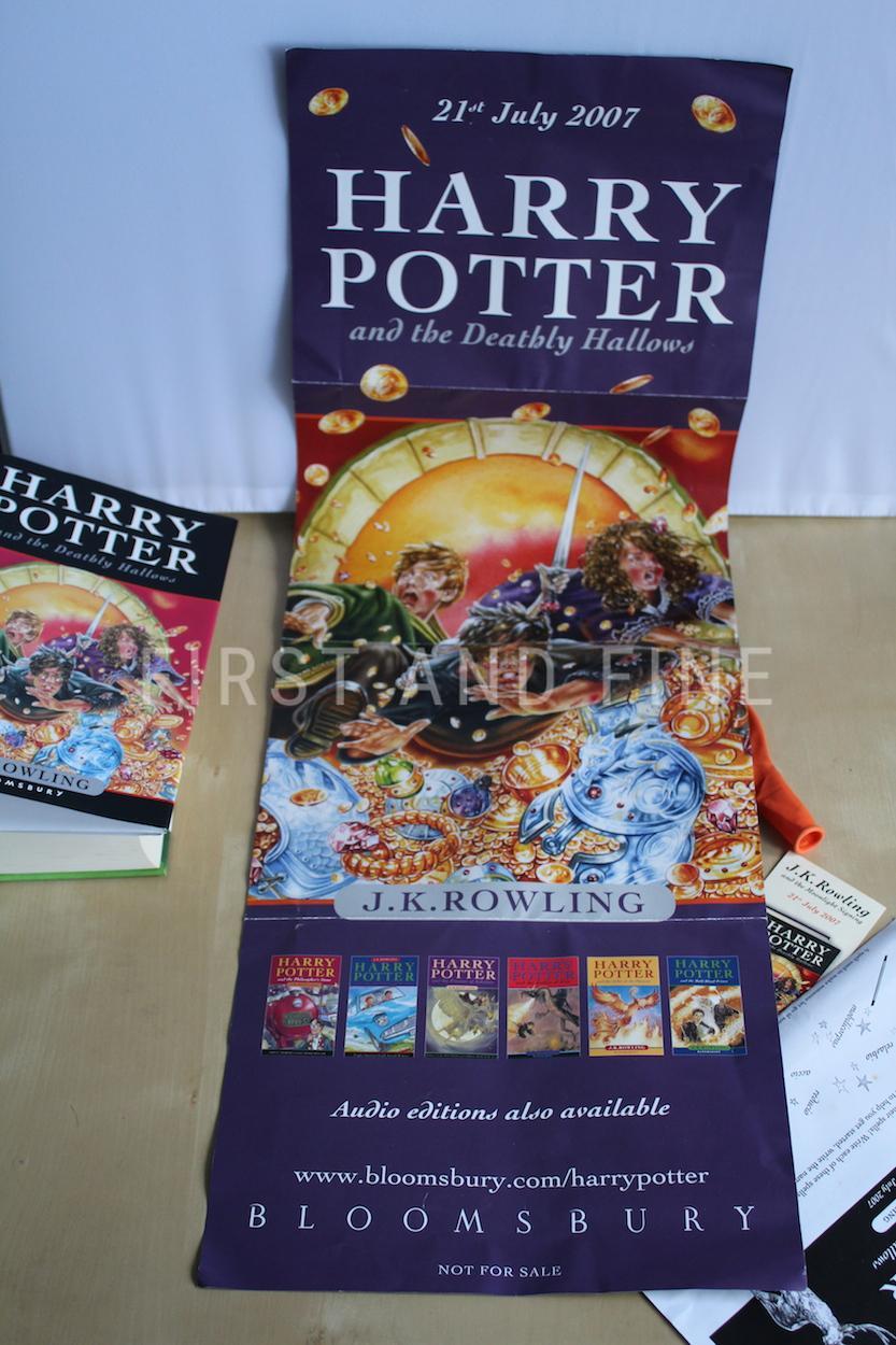 Rowling, J.K. (2007) 'Harry Potter and the Deathly Hallows', UK signed first edition with ephemera - Image 18