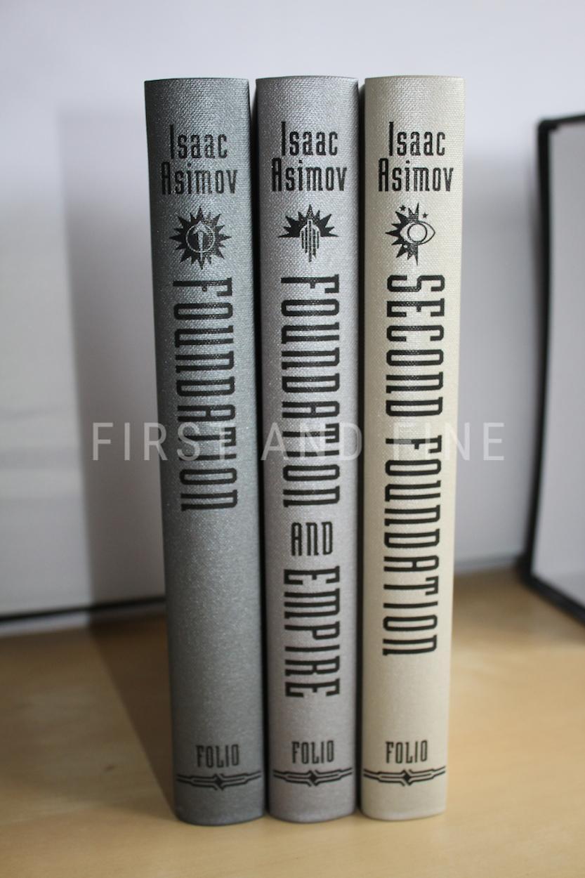 Asimov, Isaac (2012) 'Foundation' trilogy, Folio Society edition with original signed letter - Image 7