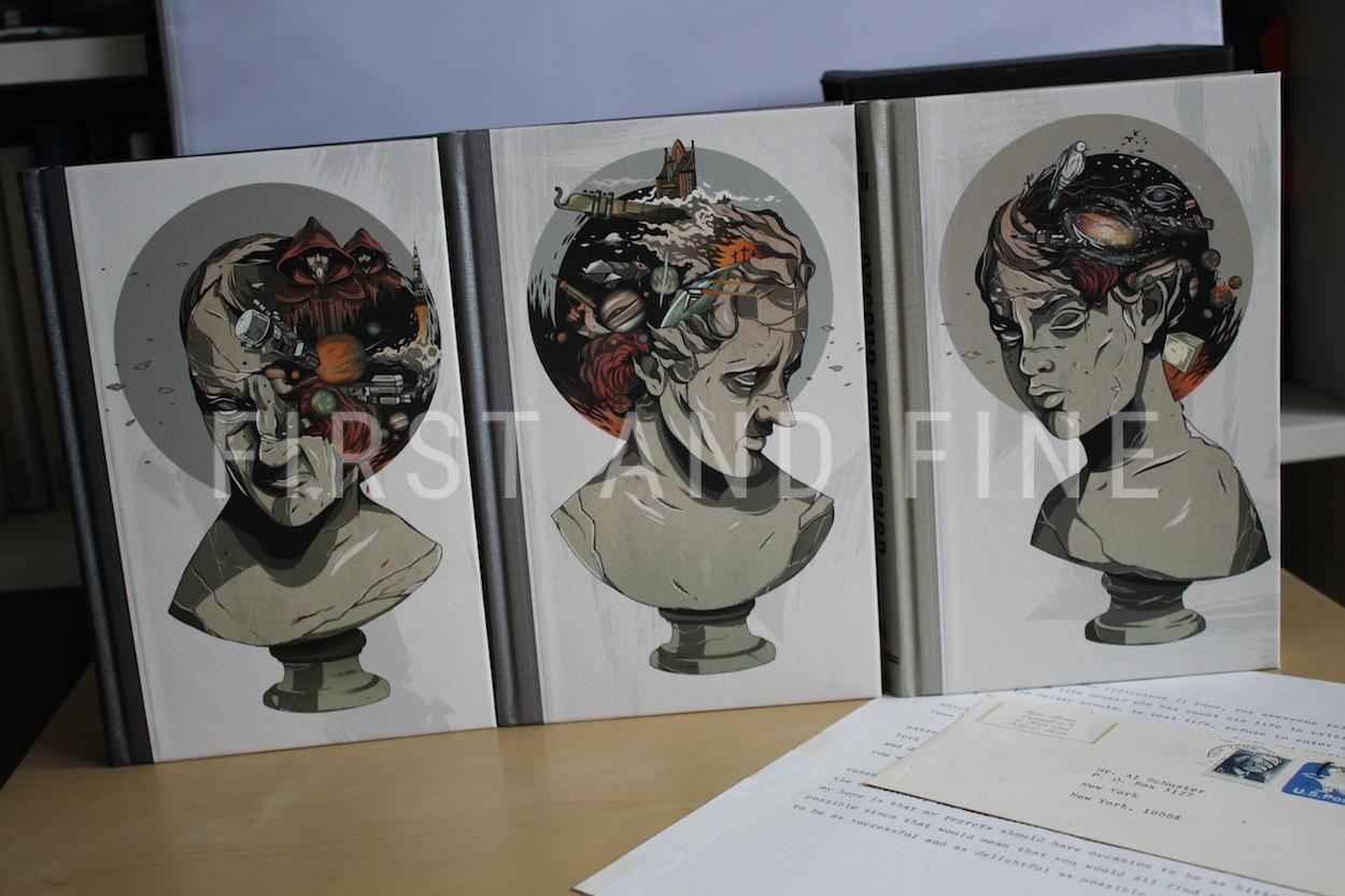 Asimov, Isaac (2012) 'Foundation' trilogy, Folio Society edition with original signed letter - Image 6