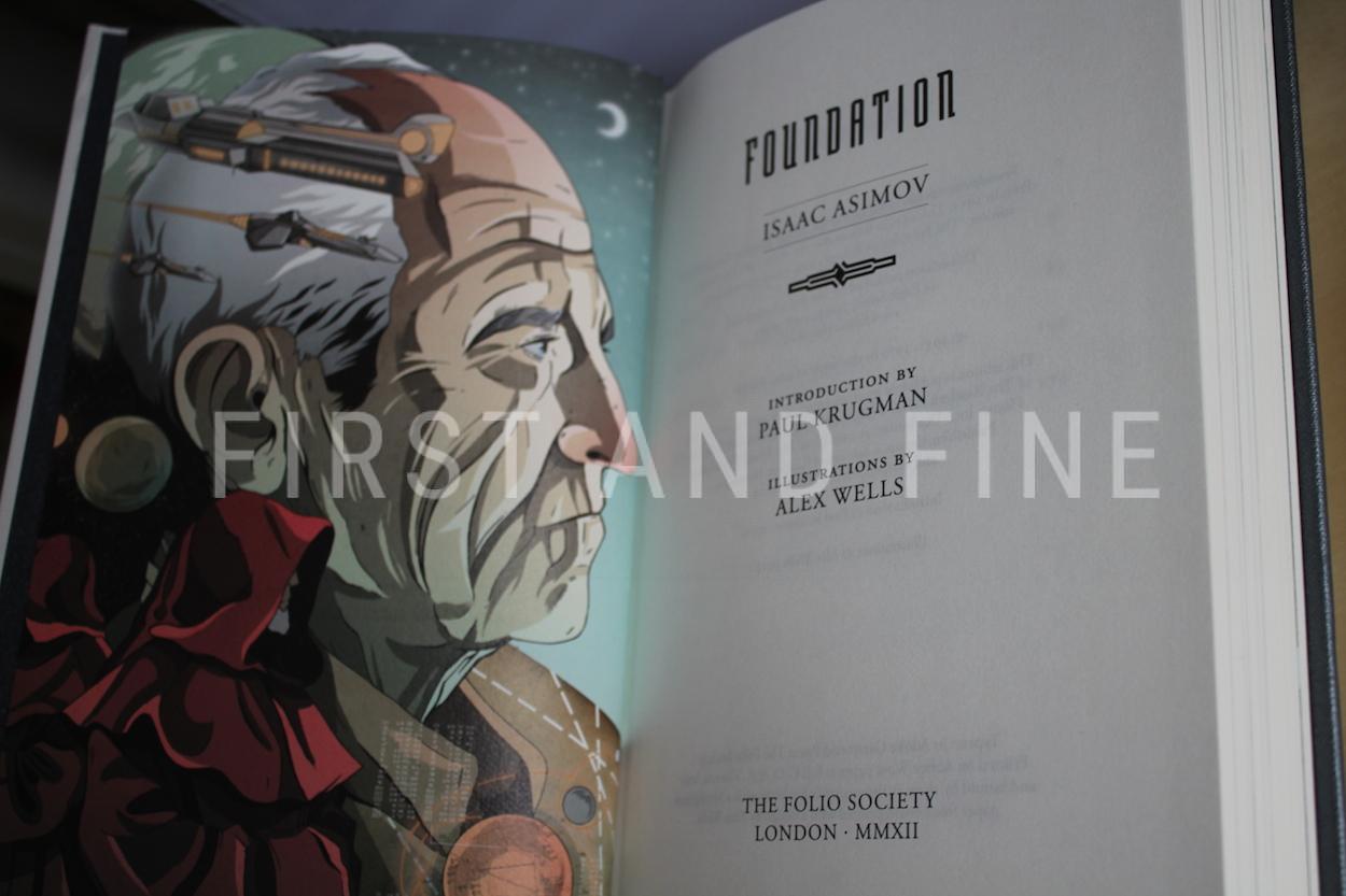 Asimov, Isaac (2012) 'Foundation' trilogy, Folio Society edition with original signed letter - Image 4