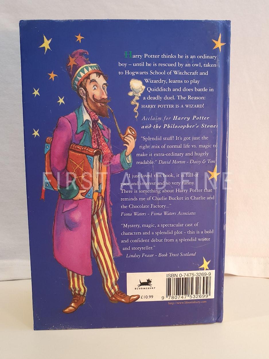 Rowling, J.K. (1997) 'Harry Potter and the Philosopher's Stone', UK hardback first edition, second printing - Image 4