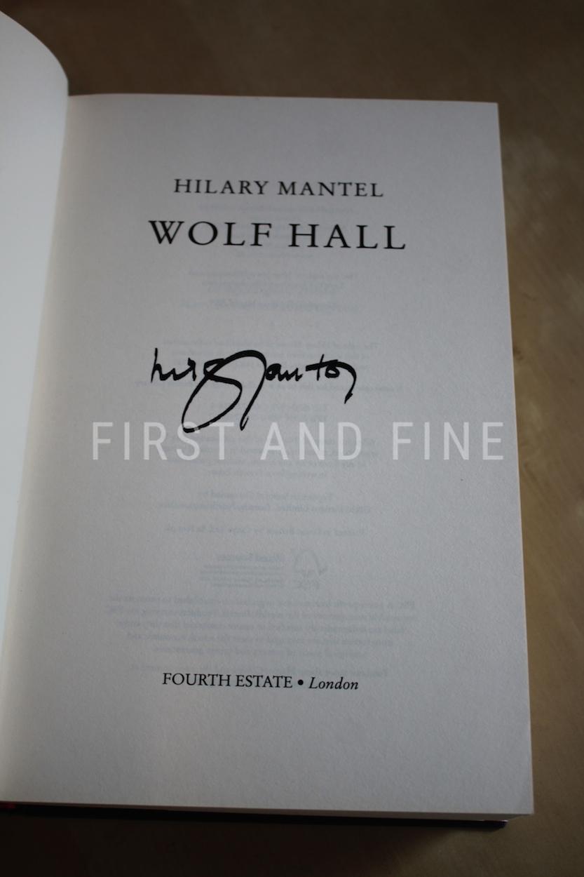 Mantel, Hilary (2009) 'Wolf Hall', UK signed first edition - Image 2
