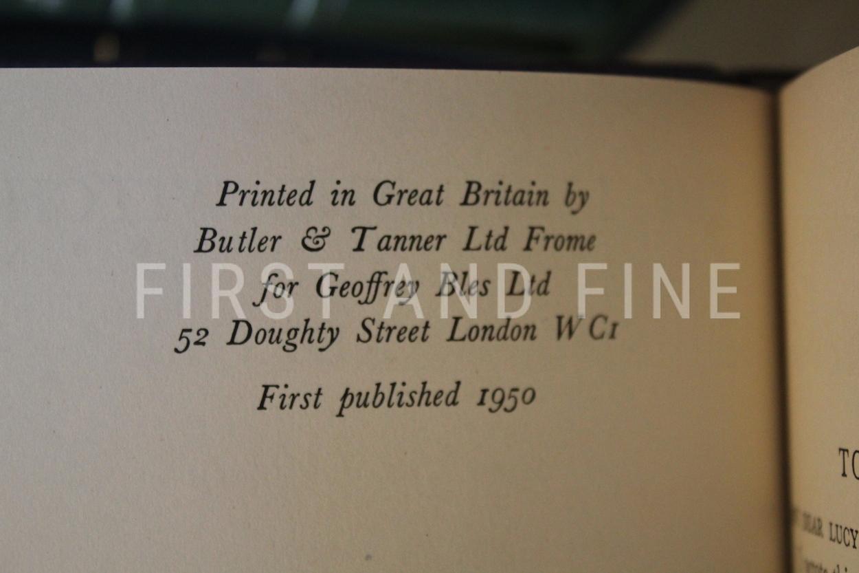 Lewis, C.S. (1950-56) 'The Chronicles of Narnia', UK first edition set with original handwritten and signed letter - Image 9