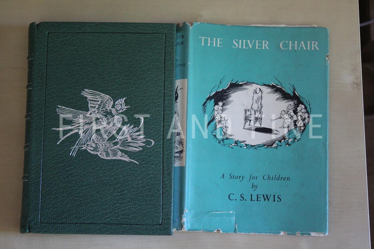 Lewis, C.S. (1950-56) 'The Chronicles of Narnia', UK first edition set with original handwritten and signed letter - Image 37