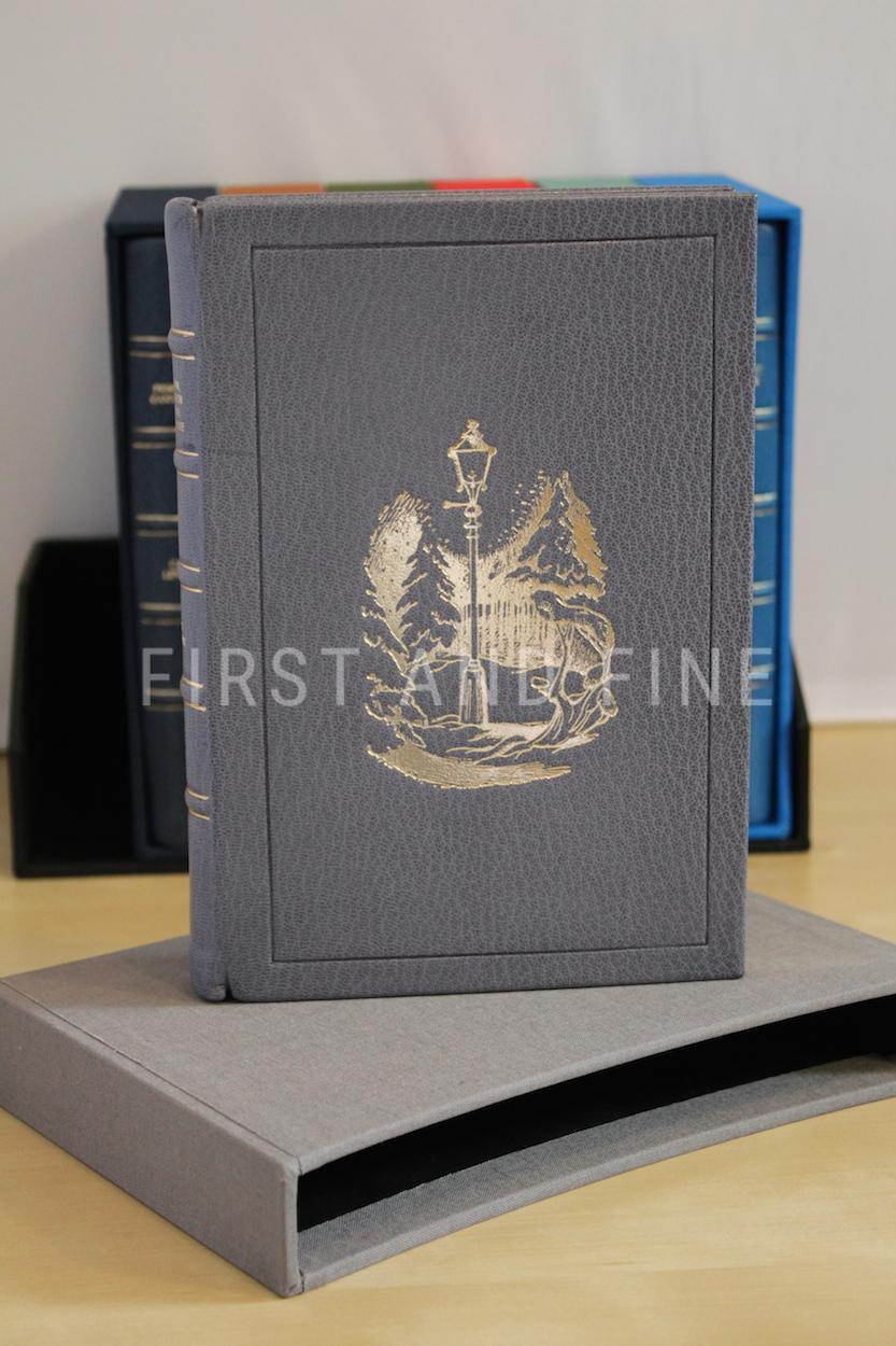 Lewis, C.S. (1950-56) 'The Chronicles of Narnia', UK first edition set with original handwritten and signed letter - Image 10