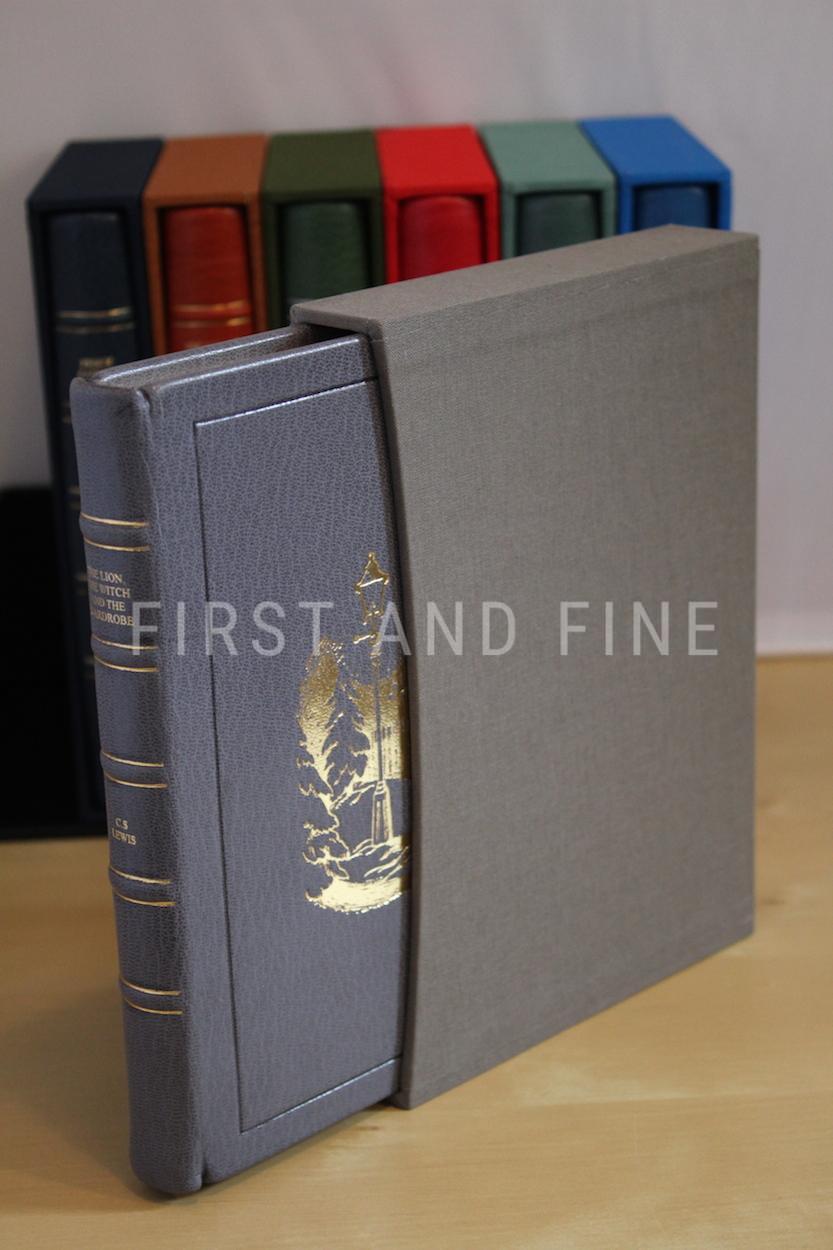 Lewis, C.S. (1950-56) 'The Chronicles of Narnia', UK first edition set with original handwritten and signed letter - Image 14