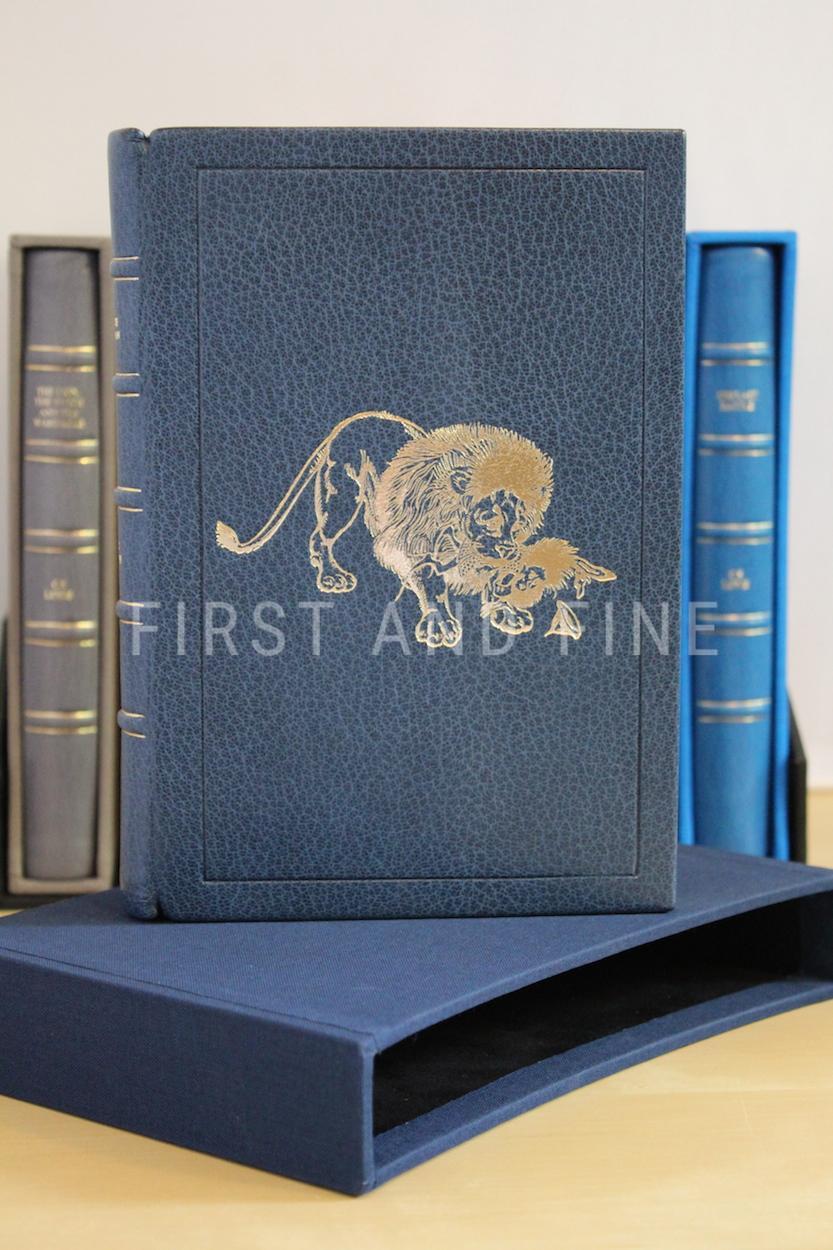 Lewis, C.S. (1950-56) 'The Chronicles of Narnia', UK first edition set with original handwritten and signed letter - Image 15