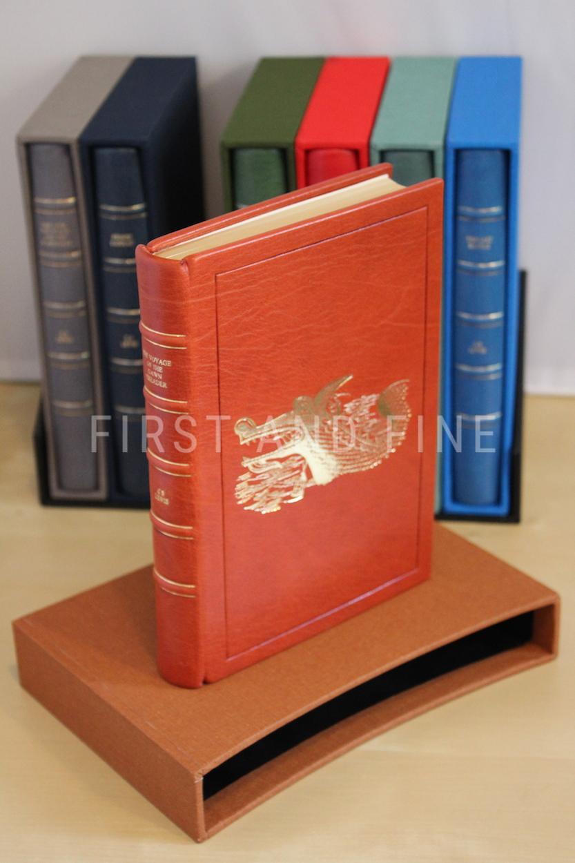 Lewis, C.S. (1950-56) 'The Chronicles of Narnia', UK first edition set with original handwritten and signed letter - Image 17