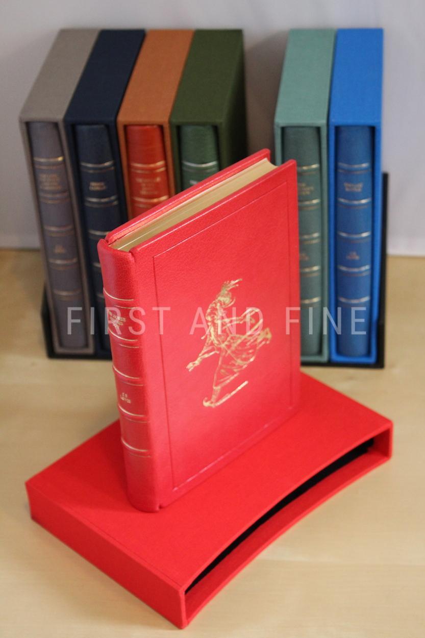 Lewis, C.S. (1950-56) 'The Chronicles of Narnia', UK first edition set with original handwritten and signed letter - Image 22