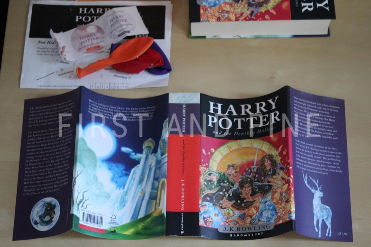 Rowling, J.K. (2007) 'Harry Potter and the Deathly Hallows', UK signed first edition with ephemera - Image 12