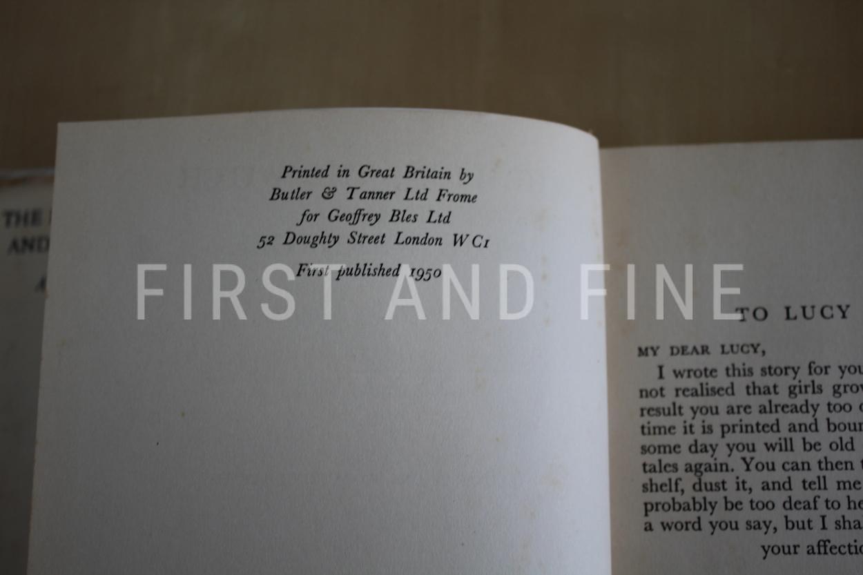 Lewis, C.S. (1950) 'The Lion, the Witch and the Wardrobe', UK first edition - Image 2