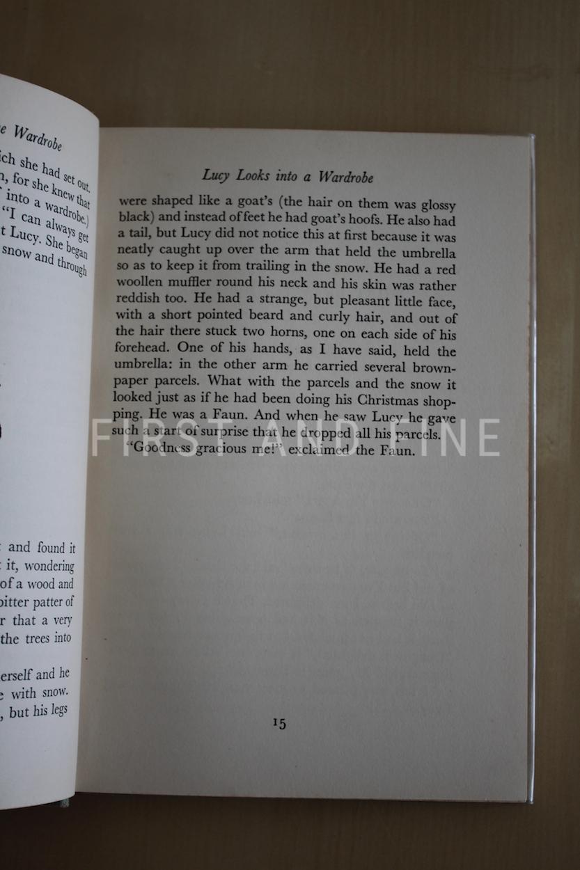 Lewis, C.S. (1950) 'The Lion, the Witch and the Wardrobe', UK first edition - Image 13